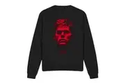 Dexter Unisex Adult Bloody Face Sweatshirt (Black) - UTTV13215