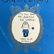 Hallmark Greeting Card VTG 1970s Note Pad Comic cute contemporary Cathy Ziggy
