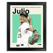 Julio Rodriguez Framed Sports Art Photo by Thomas Maxwell
