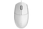 Rapoo N100WHITE N100 Wired Mouse - White USB - Optical Mouse -1600 DPI -