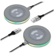 15W Samsung Wireless Charger Fast Charging Pad, Android Phone Wireless