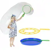 Big Bubble Blow Maker Wand Stick Set Tool Garden Outdoor Toy Children☨-