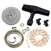 Recoil Rewind Starter Handle Rope Pulley Spring Kit for Stihl 034 036 044 046 N