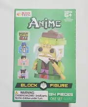 Block Tech Anime Martial Arts Figure Building Set -134 Pc