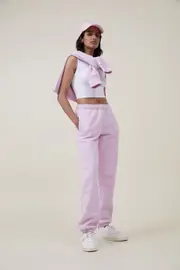 [Body] Body - Plush Essential Gym Sweatpant - Pink lavender M PINK LAVENDER