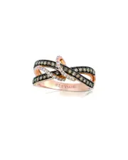 Le Vian 14K Rose Gold 0.53 ct. tw. Diamond Half-Eternity Ring