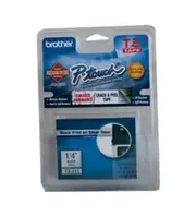 Brother TZe-111 / 6mm Black Text On Clear Laminated Labelling Tape - 8 Metres
