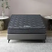 Giselle Bedding Mattress 16cm Single Bonnell Spring Tight Top Medium Firm Foam
