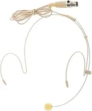 Perfeclan Professional Earphones Headset Microphone with Audio Wire, Beige, 3Pin