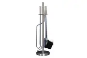 4-piece Fire Tool Set with Stand by Fireup
