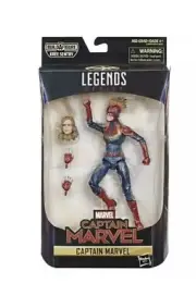 Marvel Legends Captain Marvel 6 inch Action Figure - NIP Collectible !