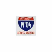 Interstate W04 George W Bush Dick Cheney 2004 President 4x4 Sticker Decal
