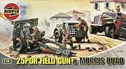 [Airfix] A01305 1:76 Scale 25pdr Field Gun and Quad Military Vehicles Classic Kit Series 1