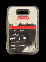 Oregon OEM 72V072CK Chain, 3/8 Vanguard Chisel Stihl Husqvarna Dolmar Stihl