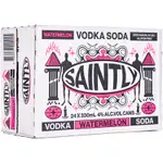 Saintly Purity Vodka & Soda Watermelon Can 330mL