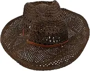 [Toddmomy] 2 Pcs Cowboy Hat Visor Sun Hats for Men Wide Brim Fedora Hats for Men Girls Summer Hat Straw Cowboy Hat Womens Sun Hat Sunshade Hats for Women Straw Beige Sun Block Hat Straw Hat
