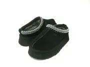UGG TAZZ WOMEN SLIPPERS SUEDE BLACK US 7 /UK 5 /EU 38 /JP 24