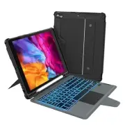 for iPad 9th Generation Case with Keyboard (10.2", Backlit Version 10.2 inch