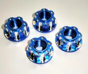 1/10 Rc Car Wheel Nuts For Tamiya Blitzer Beetle Unimog Clodbuster Blackfoot
