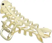 Vaguelly Alloy Hair Claw Clip Shark Tooth Hair Grip for for Bathing Makeup Cooking for Women