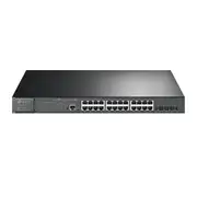 TP-Link SG3428XMP Omada 24-Port PoE+ Gigabit L2+ Managed Switch with 4 10GE SFP+ Slots , Integration with Omada SDN Controller,Static Routing, OAM, DD SG3428XMP