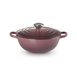 【Le Creuset】典藏琺瑯鑄鐵鍋媽咪鍋24cm(多色可選)