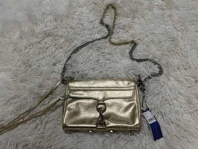 Rebecca Minkoff Mini MAC - NWT - Crossbody - Pale Gold