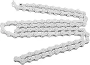 Road Mountain Biking Chain Single Speed Bike Chain Made of Steel Easy to Install for City Adventure