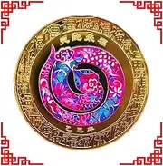 Year of the Snake Gold Coin - Small Souvenir Collectible Coin, Good Luck Token | Decorative Commemorative Coin, Lucky Charm, Compact Collector’s Piece Ideal Throughout Thanksgiving and Christmas