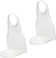 OFFSCH 2Pcs Laundry Drip Catcher Cup Holder Spill Detergent Dispenser Tray Convenient Soap Organizer for Washroom Fits Bottle Spouts Design Easy to Install