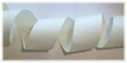 23 YARD ROLL SALE 5/8" SOLID GROSGRAIN OFFRAY CHEERLEADER RIBBON ANTIQUE WHITE