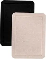 Tofficu 2pcs Felt Pin Board Wall Organizer Self-Adhesive Office Bulletin Board for Memo Decorative Home School Wall Decor