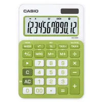 在飛比找Yahoo奇摩購物中心優惠-CASIO 12位數時尚多彩桌上型計算機(MS-20NC-G