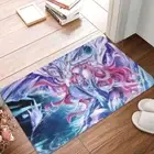 Card Game Kitchen Carpet Nekroz Gungnir Flannel Mat Entrance Door Floor Decor