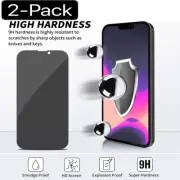 F iphone 16 15 14 Pro Max 13 12 Anti-Spy Privacy Tempered Glass Screen Protector
