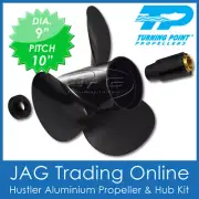 TURNING POINT PROPELLER YAMAHA 9" x 10"- 9.9hp 15hp 20hp Aluminium Outboard Prop
