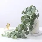 Silk Greenery Artificial Flowers Fake Plant Eucalyptus Leaves Artificial Plants