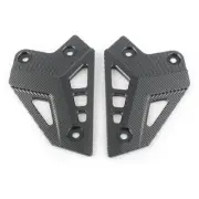 Rear Foot Peg Pedal Mount Heel Plates Cover Fit Kawasaki Z900 17-20 Titanium po