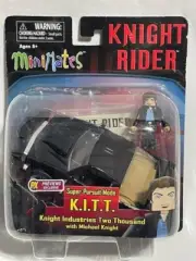 2016 Minimates KNIGHT RIDER KITT SUPER PURSUIT MODE w/ MICHAEL KNIGHT