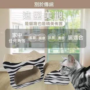 iCat 寵喵樂-斑馬貓頭《黑白系列》M號 (SY-001F)-型錄