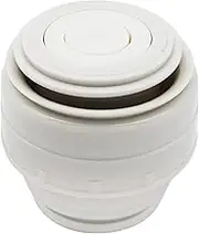 TERNCOEW Thermels Cover Lid 5.2cm Mouth Diameter Vacuum Flask Lids Cup Covers For Outdoor Traveling Portable Vacuum Flask Lid Replacement, White