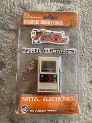 World's Coolest Mattel Electronic Games - Basketball Handheld Keychain Game