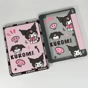 Sanrio Kuromi Y 2k IPad Protective Case Mini 6 11 Pro 10.9 Inch Kawaii Anime Computer Tablet Ipad Cover Air5 IPad 9 Generation A1 Ipad Air 5 10.9inch