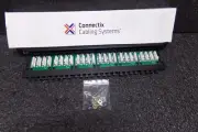 009-001-001-01 Connectix Cabling Systems Patch Panel 24Way Cat 5E High Density
