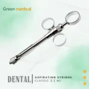 Premium 2.2ML Dental Anesthetic Syringe – Stainless Steel with 3 Ergonomic Grip