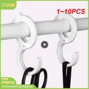1~10PCS Multi-purpose Card Position S-hook Hanging Storage Hook Windproof Hooks