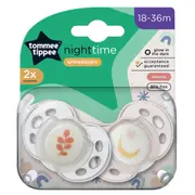 Tommee Tippee Time Soothers 18-36 Months 2 Pack Assorted Colours