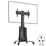 Nb G85 55-85 Inch Tv Electric Remote Control Mobile Cart Tv Floor Stand for Samsung / Hisense