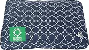 Molly Mutt Huge Dog Bed Cover - Romeo & Juliet Print - Measures 36”X45”X5”- 100% Cotton - Durable - Breathable - Sustainable - Machine Washable Dog Bed Cover (Dd35Ac)