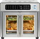 Versatile 1700W Convection Toaster Oven with Touchscreen & French Doors - 26 QT